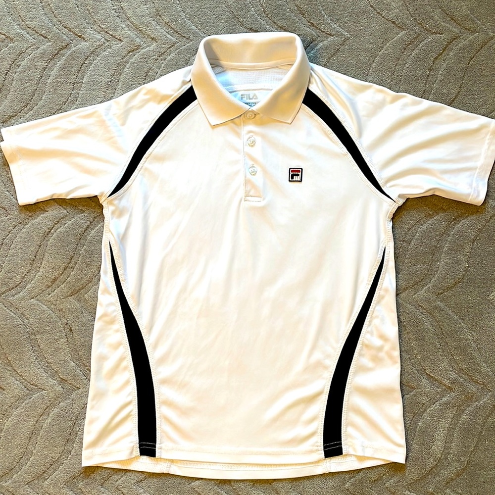 FILA Tennis Shirt- Boys M (8-10)
